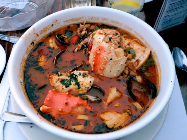 Seafood soup