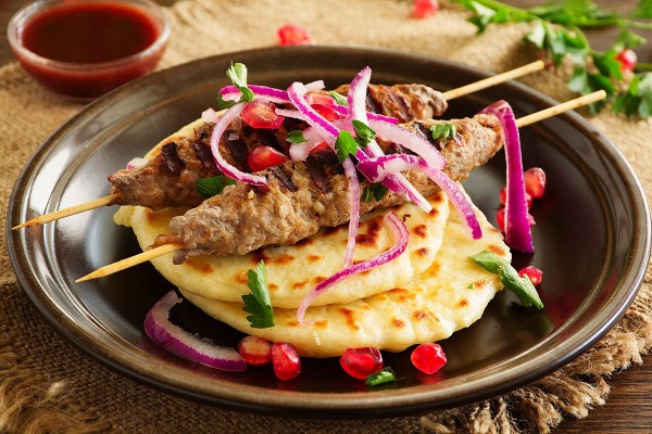 Lamb kebab