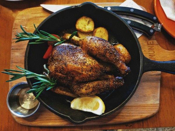 Roast chicken