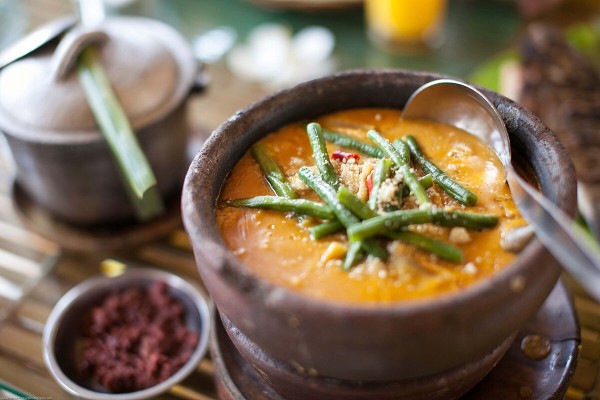 Sopa de feijão verde