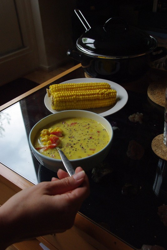 Corn soup