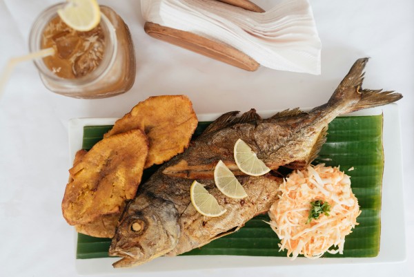 Pescado frito