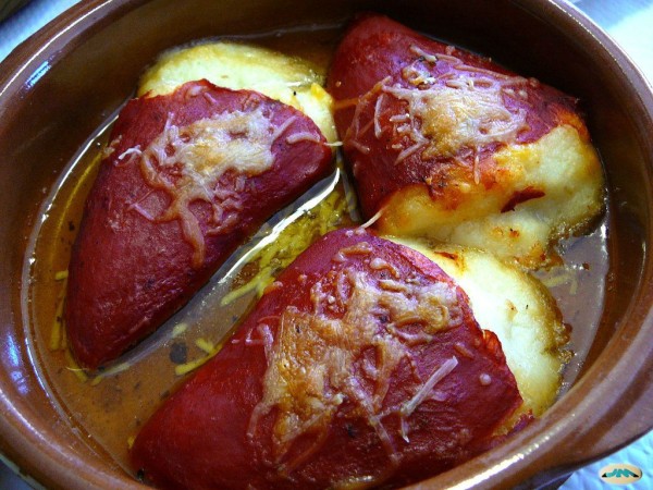 Pimientos del piquillo rellenos