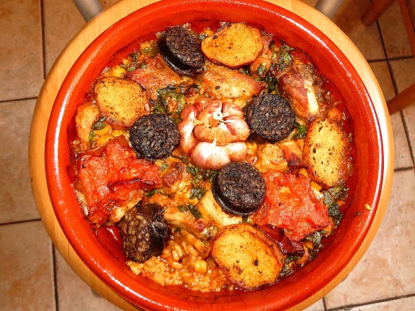 Arroz al horno