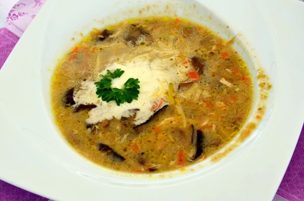 Pilzsuppe