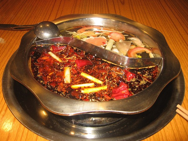 Sichuan hot pot