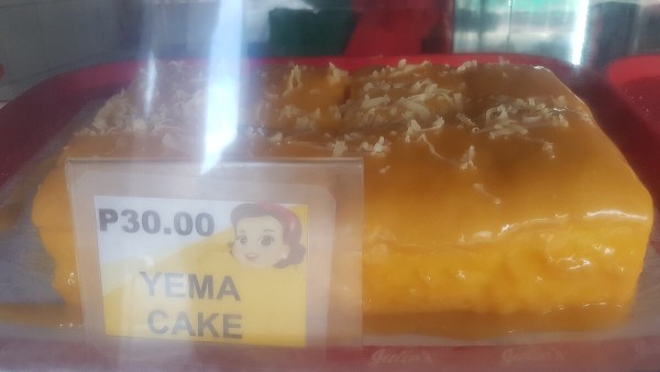 Yema cake