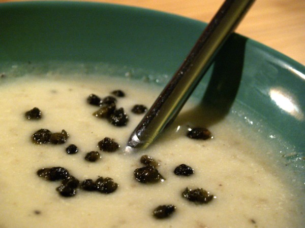 Jerusalem artichoke soup