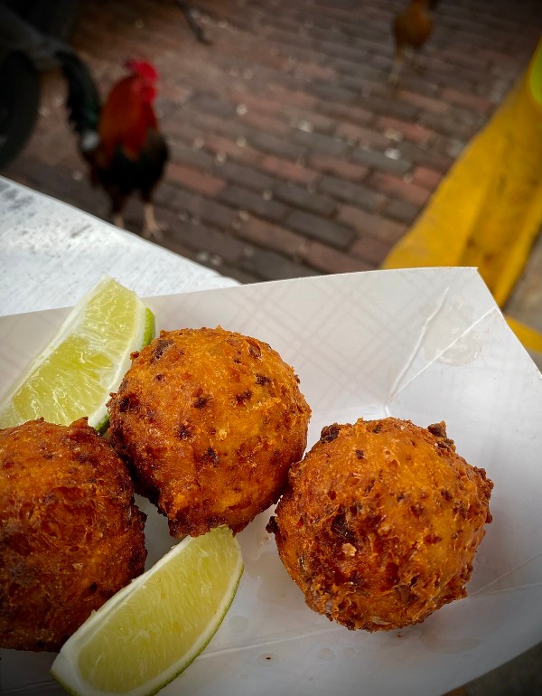 Conch fritters