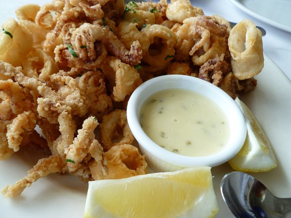 Fried calamari