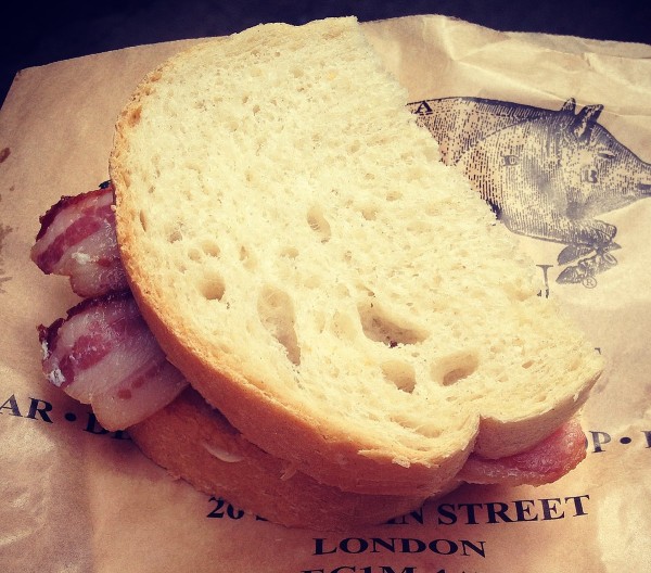 Bacon sandwich