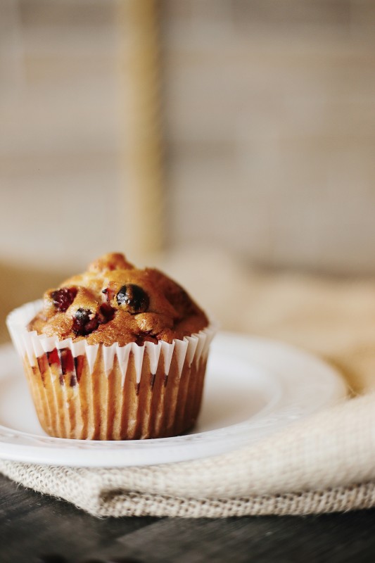 Cranberry muffins