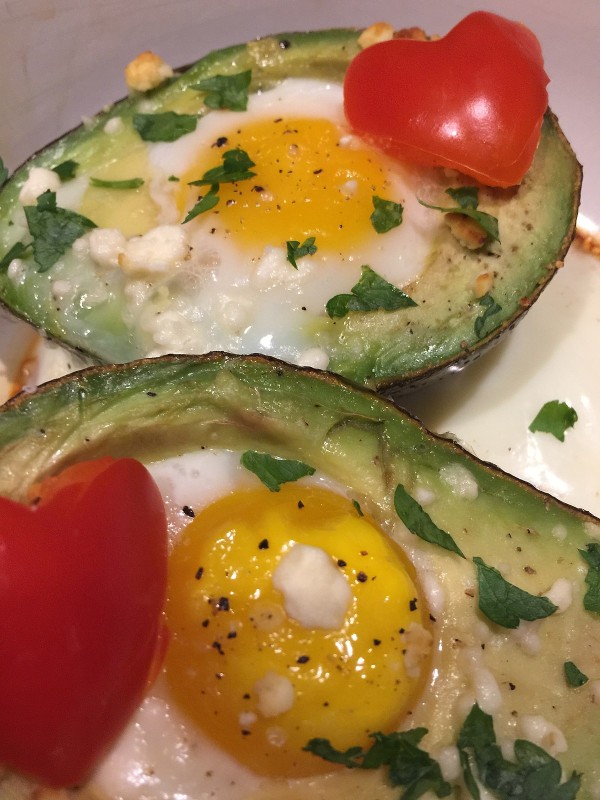 Egg avocado