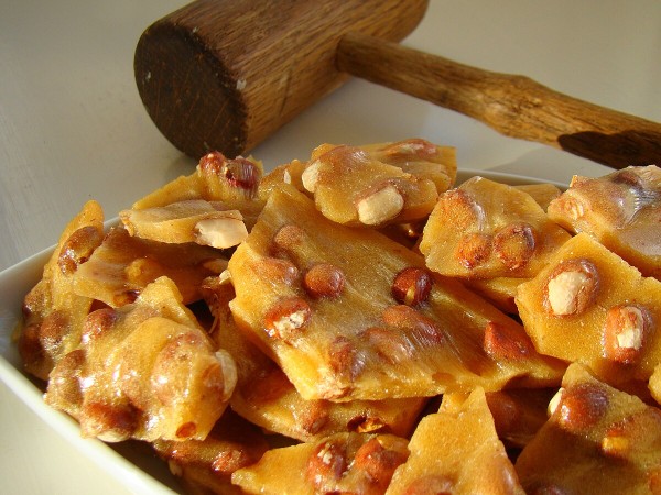 Peanut brittle