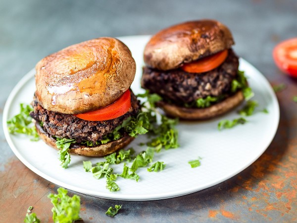 Black bean burger