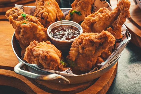 Garlic fried chicken