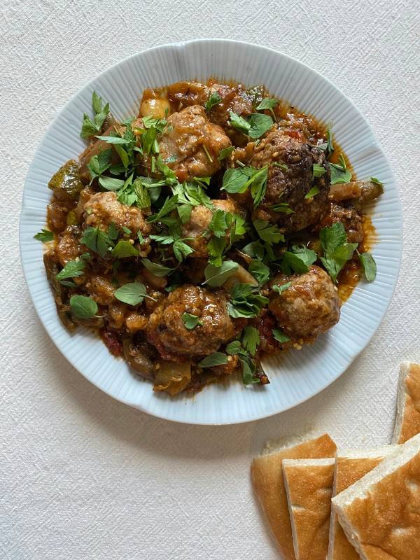 Mongolian meatballs