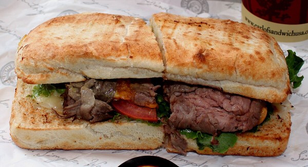 Roast beef sandwich