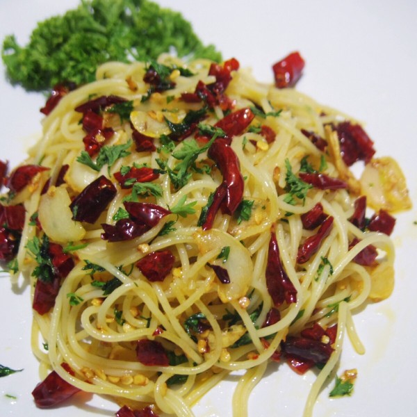 Aglio olio e peperoncino