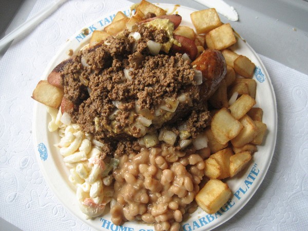 Garbage plate