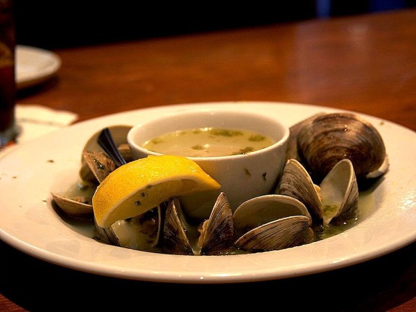 Steamed clams