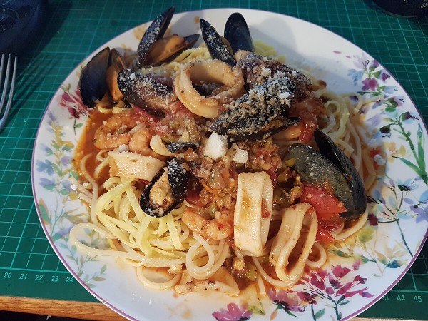 Spaghetti ai frutti di mare